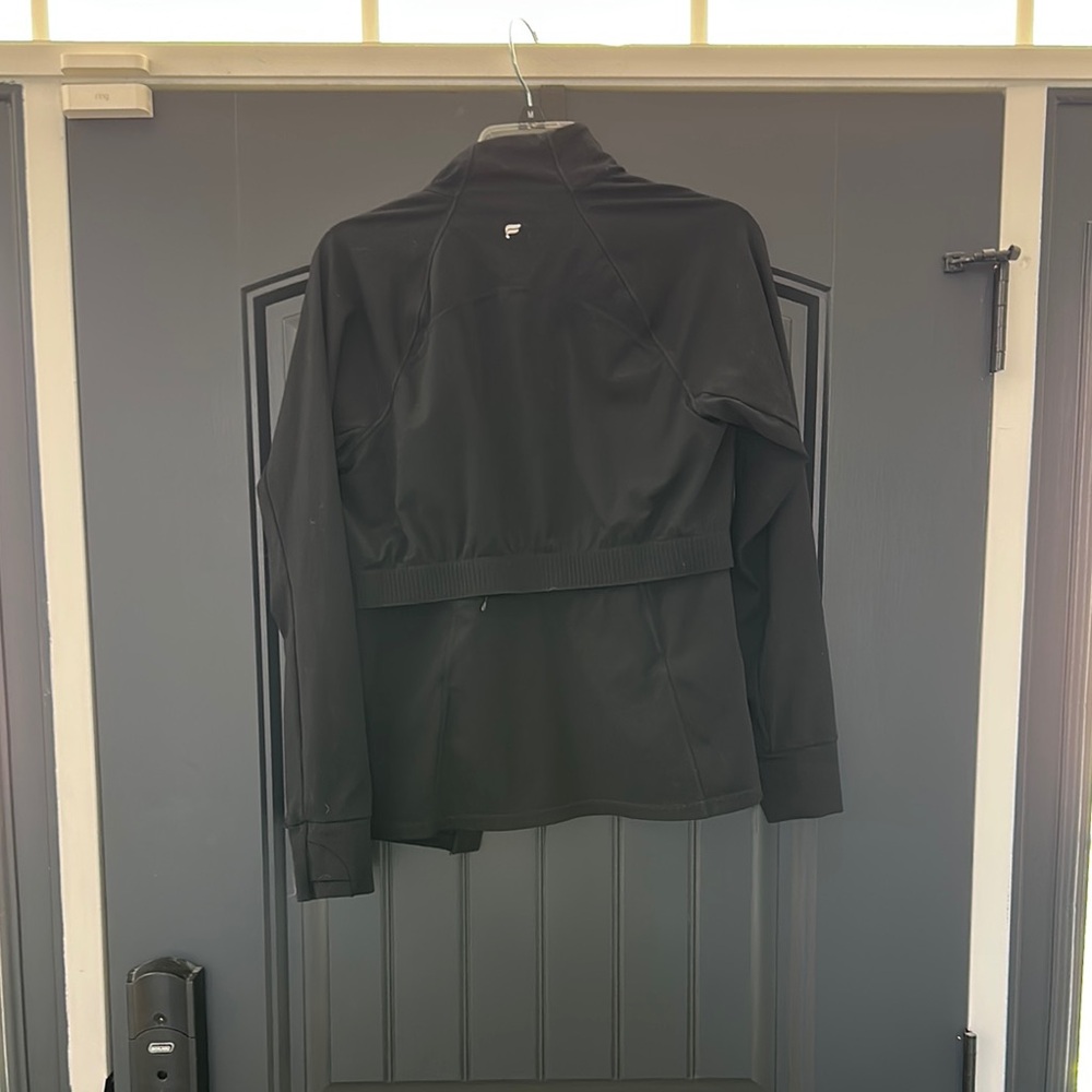 Fabletics Black Utility Jacket Tailored Design - image 2